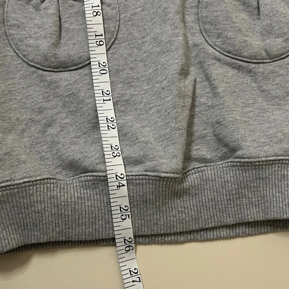Crazy 8 sweatshirt long sleeve hooded gray dress